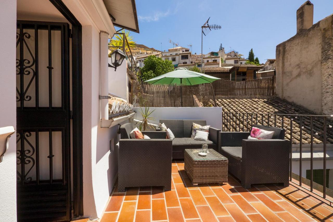 Coqueto Apartamento Duplex Con Terraza Privada Y Parking Granada Esterno foto