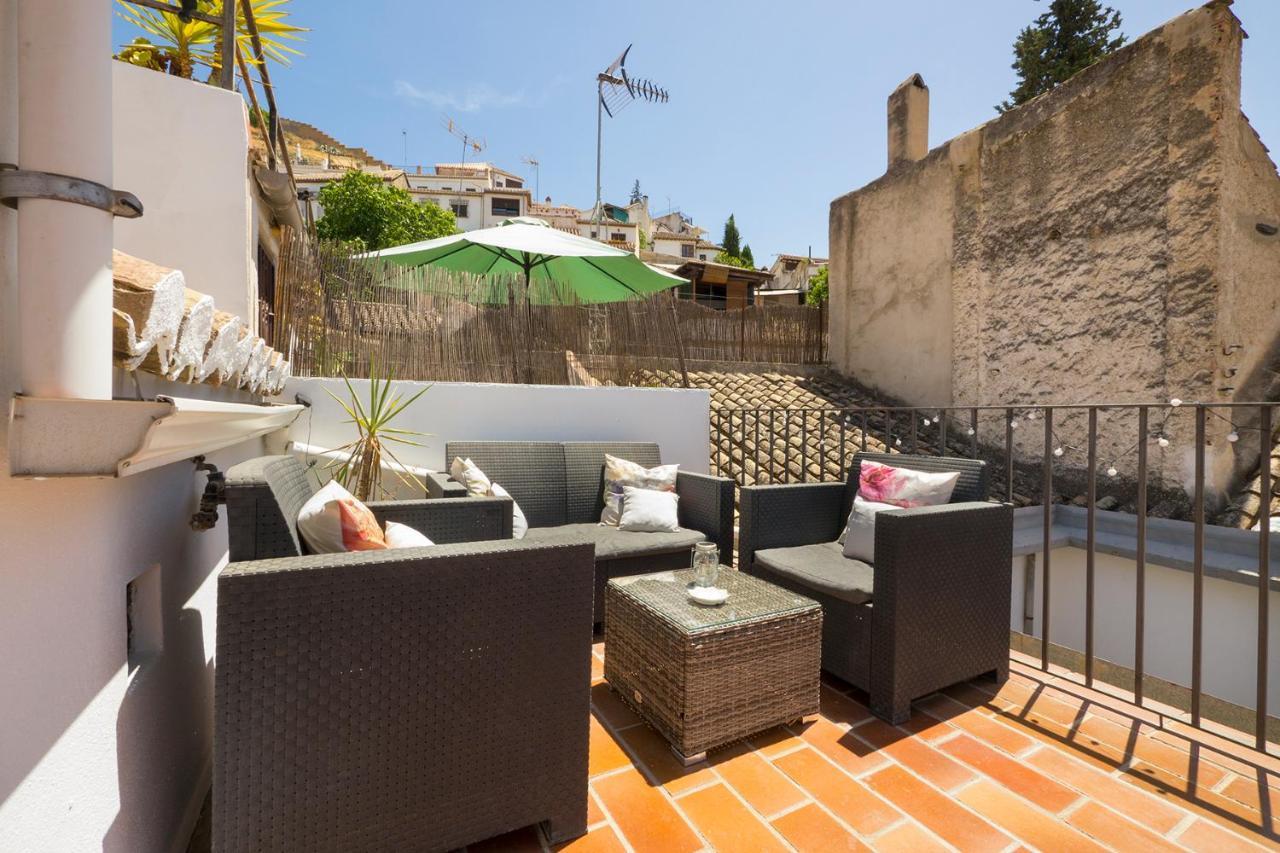 Coqueto Apartamento Duplex Con Terraza Privada Y Parking Granada Esterno foto